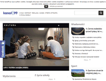 Tablet Screenshot of kanal99.pl